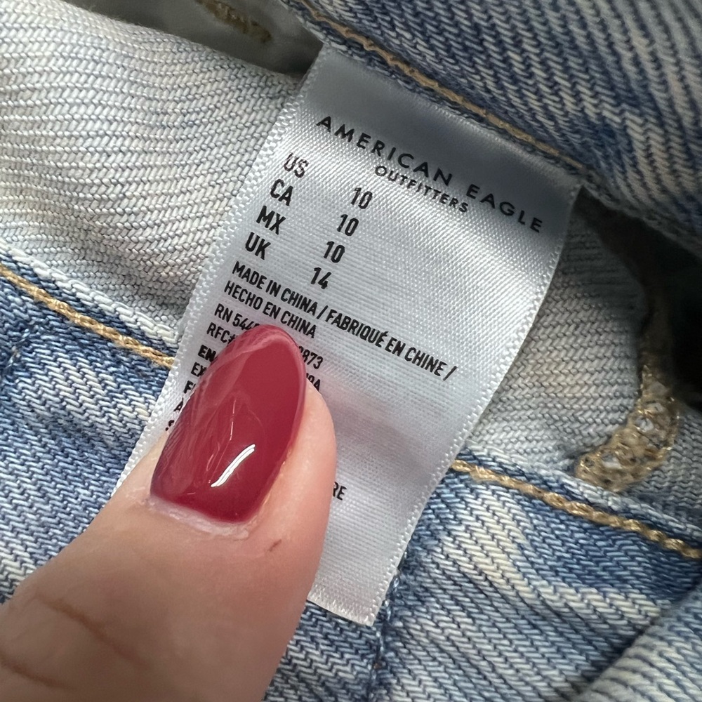 Womens American Eagle mom shorts size 10 - Picture 5 of 5